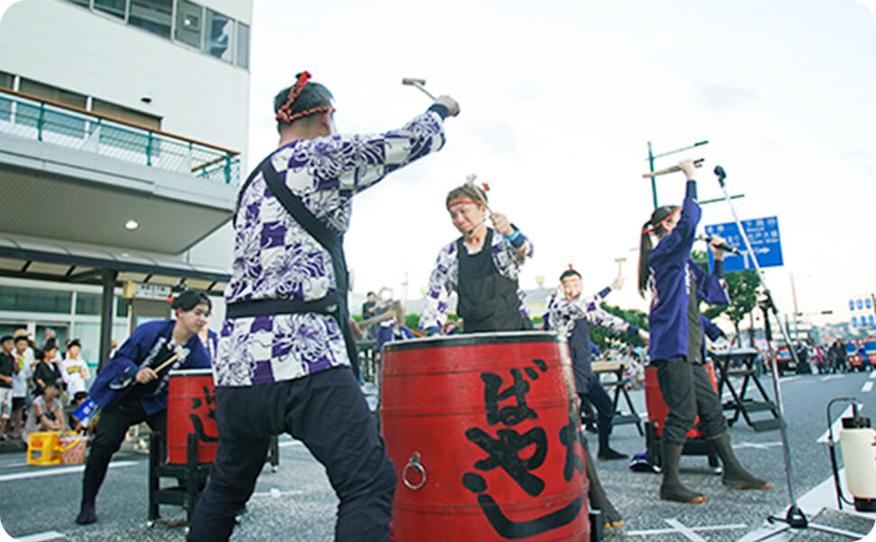 「筑前五平太ばやし」への協賛